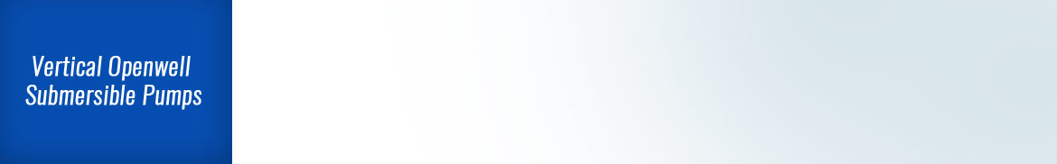 Vertical Open well Submersibles